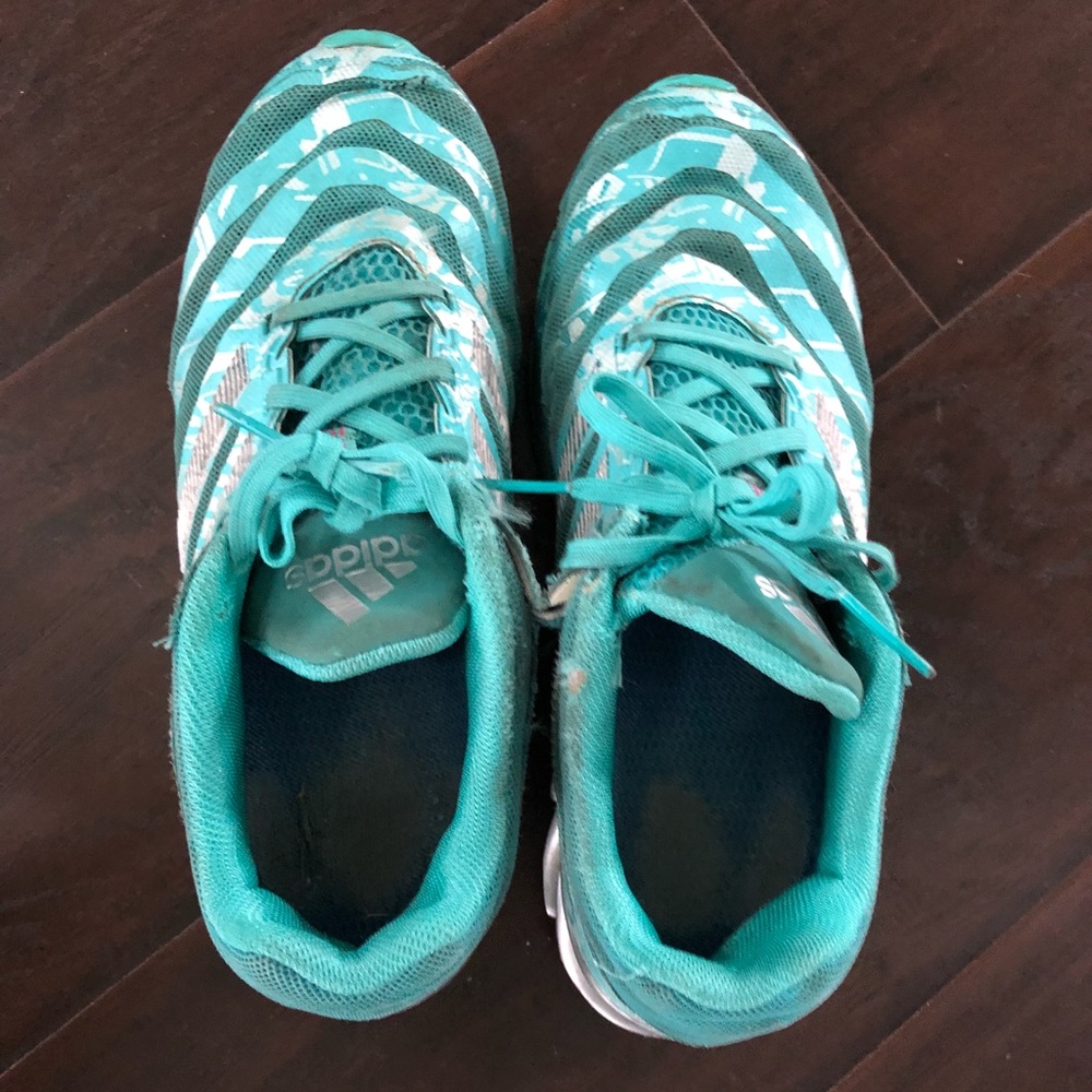 blue adidas shoes